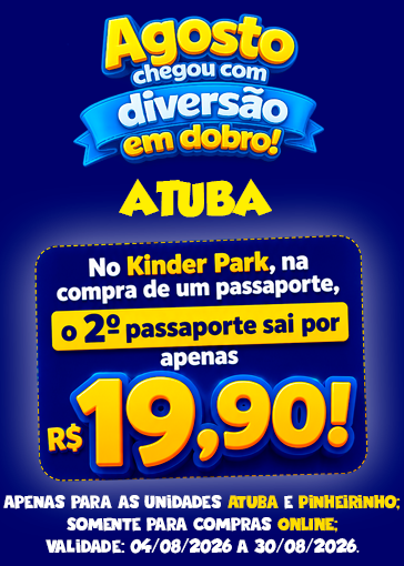 Agosto com Diversão em Dobro - Atuba