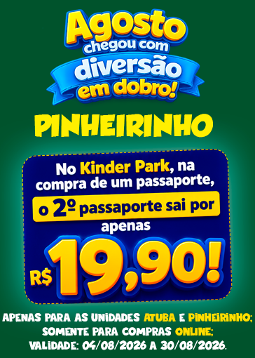 Agosto com Diversão em Dobro - Pinheirinho